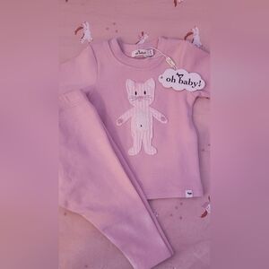 Oh Baby! Pink Baby Two-Piece Set 0-3 Month